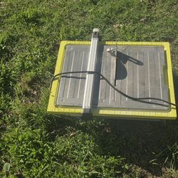 Tabletop Tile Saw