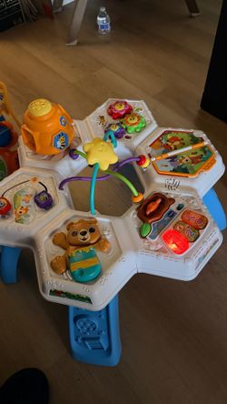 Baby walker and baby table