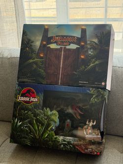 Mattel Jurassic Park Hammond Collection Outhouse Chaos