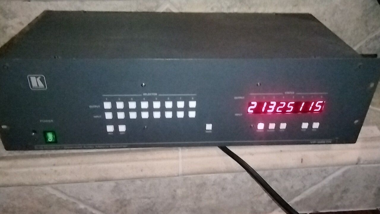 Kramer Audio Video switcher