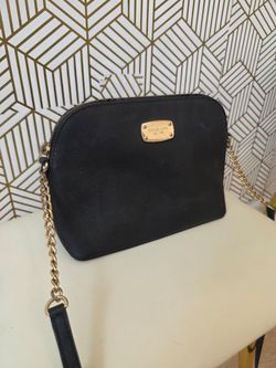 Michael Kors Black Saffiano Crossbody Bag