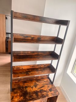 Dark oak shelf