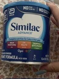 Similac Advance 12.4 Oz .Only 1 Cans Available for 10$