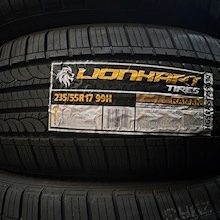 235/35R17 Lionhart Ramani Tires
New 17” deal