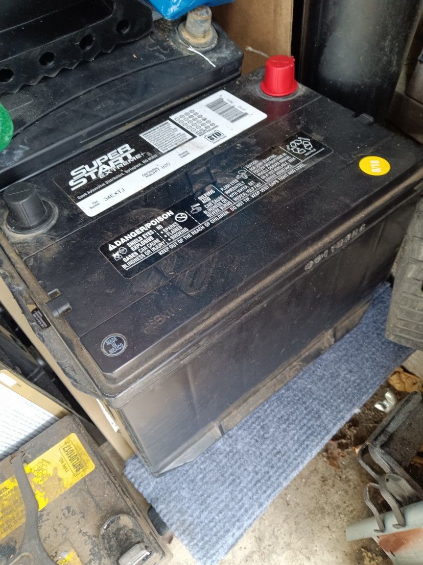 Super Start Extreme Car Battery Top Post