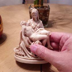 Figurine Of Mary and Jesus 