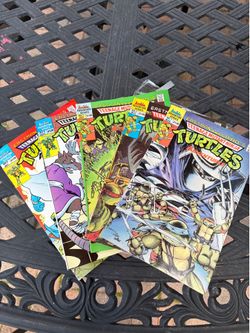 Teenage mutant ninja turtles Eastman and lairds no.1-no.5 1988 comic books