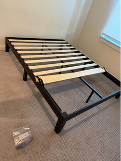 All wood bed frame