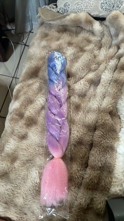 Ombré dyed hair
