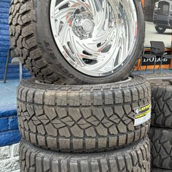 WHEELS AMERICAN FORGED 22x12 NEW 