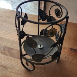 Iron Candel Holder