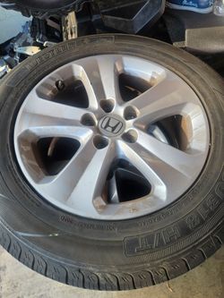 2014 Honda Odyssey rims and tires