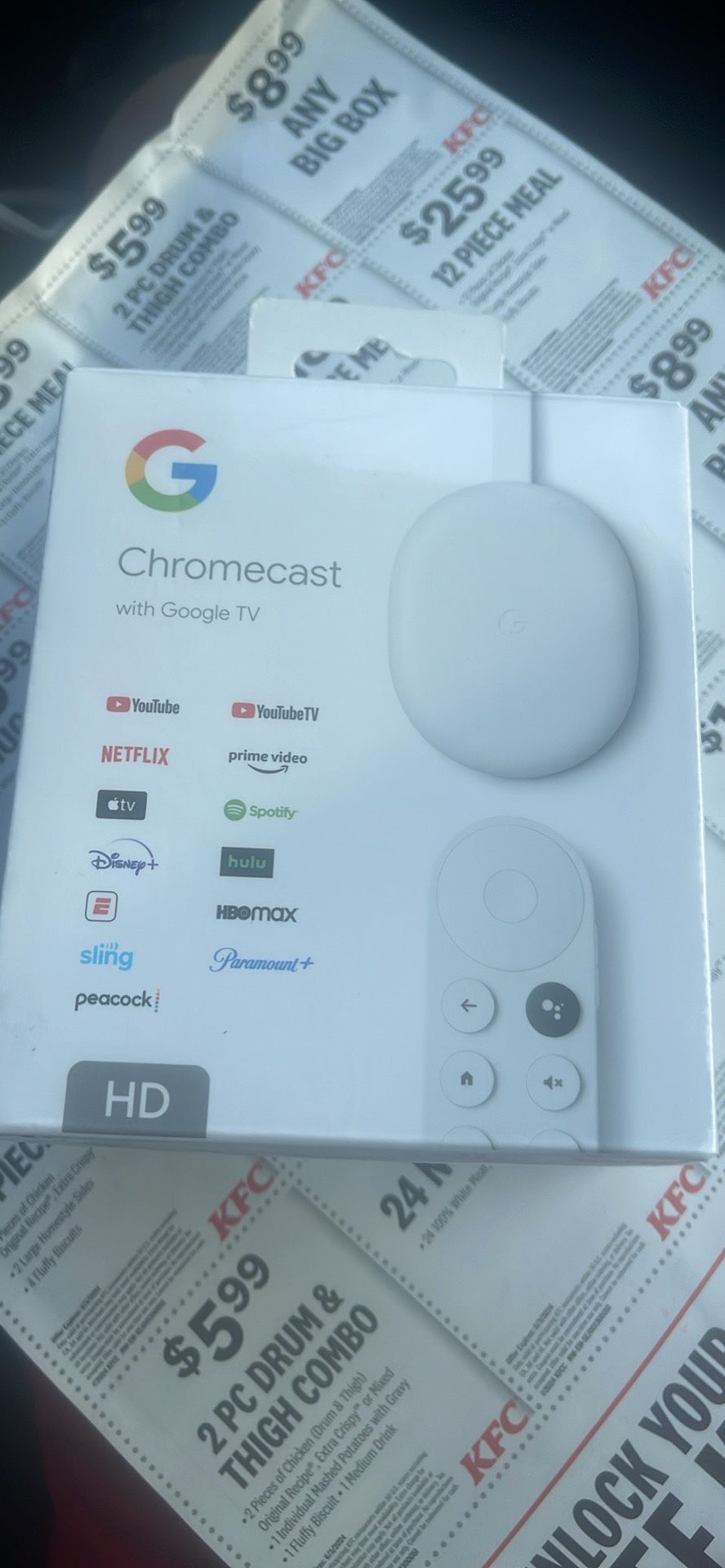 Google 4k Chromecast 