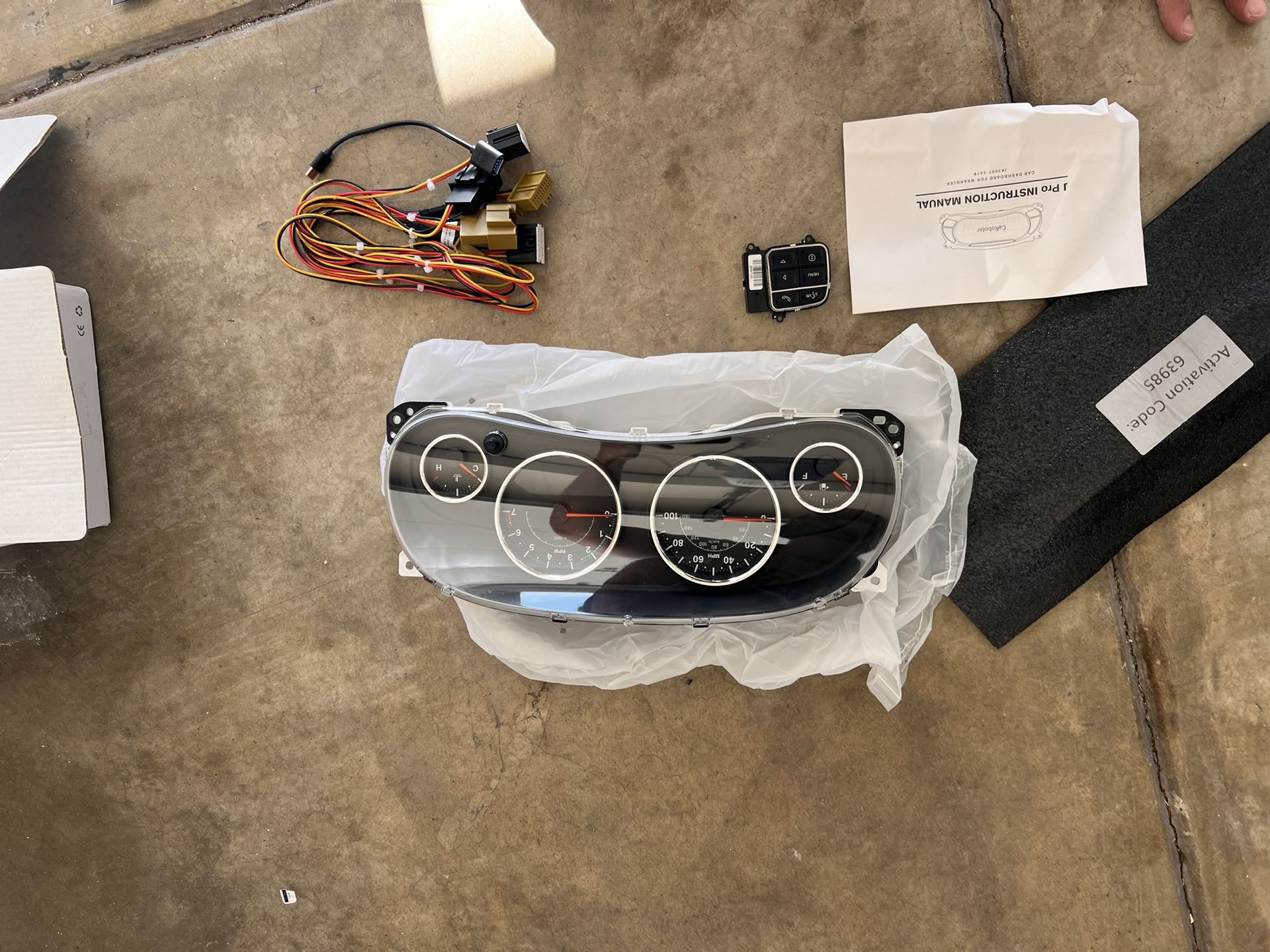 Jeep Wrangler Speedometer