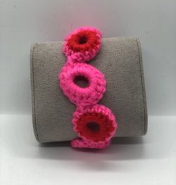 handmade crochet bracelet