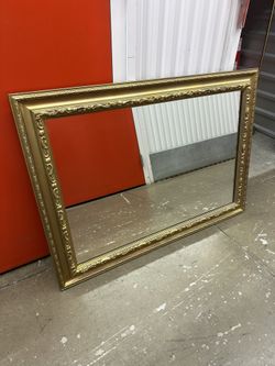 Vintage Turner Gold Ornate Wall Mirror