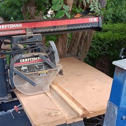 Craftsman 10 Inch Radial Saw