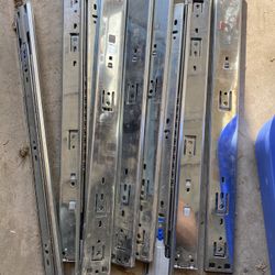 17 1/2 inch drawer slides 9 pcs 