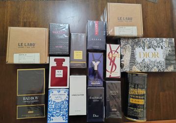 Designer cologne and perfumes