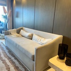 Article - Landry 84.5" Sofa Bed - Napa Dove