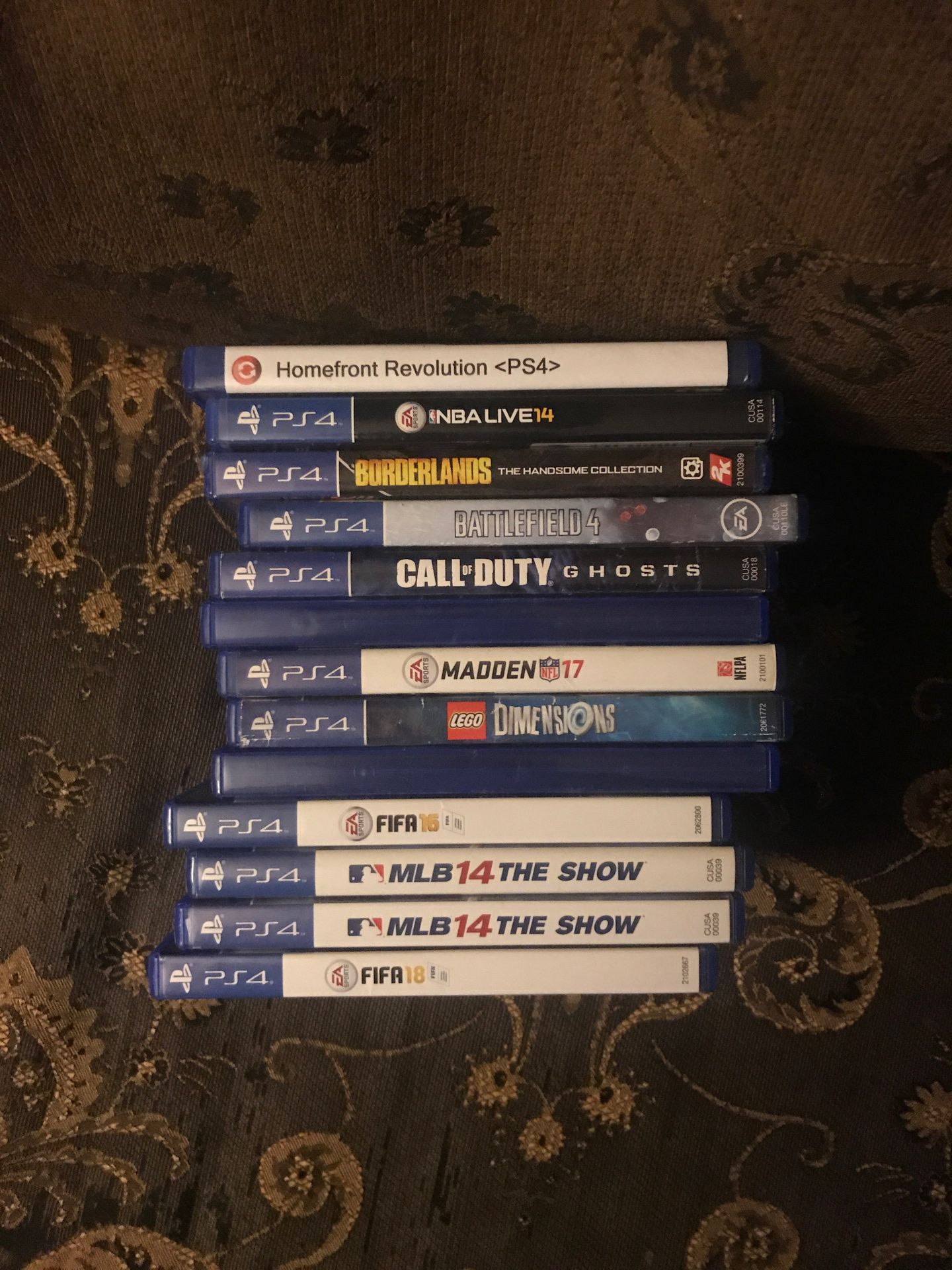 PS4 Games price is negotiable