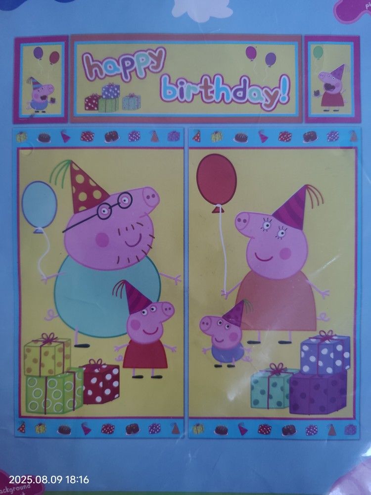 NEW Peppa Pig Decorating Kit