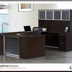 U Shaped Desk Office Furniture 