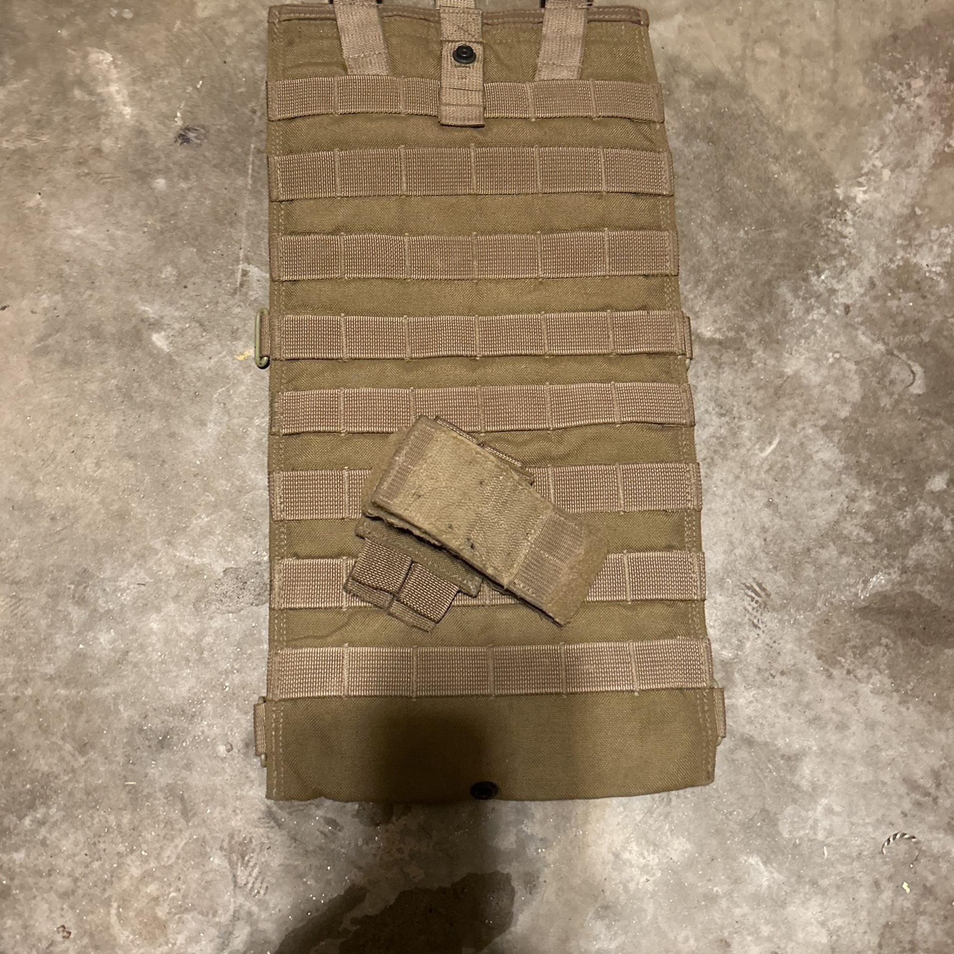 Airsoft Molle Attachment Panel/ Weapon Holster