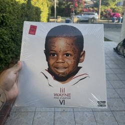 Lil Wayne *Signed* LP Vinyl Tha Carter VI Red Vinyl In Hand Ships Fast SEALED