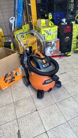 Ridgid 16 gallon wet and dry vacuum