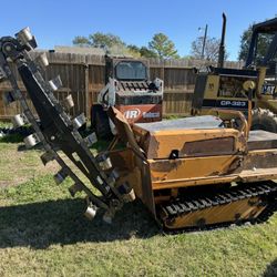 Case Tf300 Astec TF300B Trencher Trincha Honda Gx690 Zanjadora Foundation Fundación