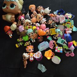 LOL doll and accessories lot 85+