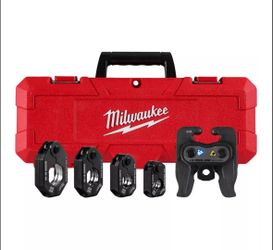 Milwaukee 1/2”–1-1/4” CTS-V Pivoting Press Ring Kit 49-16-2490X