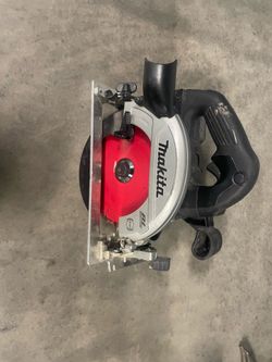 Makita 6-1/2” circular saw, 18v