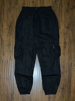 Forever 21 Black Parachute Pants