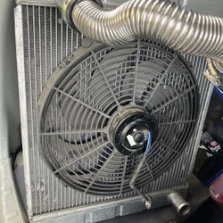 Aluminum radiator for 63