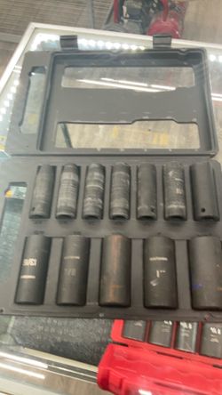 Craftsman Socket set 12pc Cmmt15886