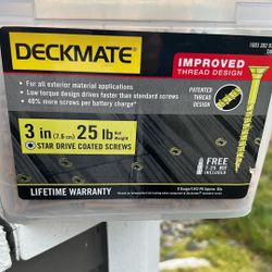 Deckmate Screws