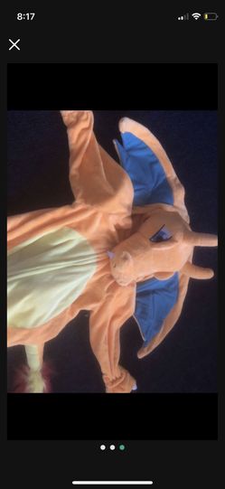 Charizard Anime Display Halloween tree Costume 
