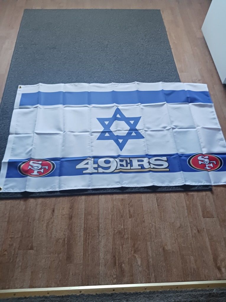 Isreal 49ers Flags
