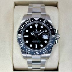 NEW 2025 GMT-Master II "Bruce Wayne" 40mm With Box And Papers
