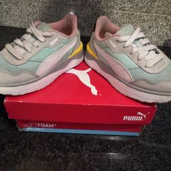 PUMA R78 VOYAGER PS ( Eggshell Blue -white- Grey