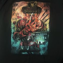 Freddy Krueger T Shirt-Vintage Horror Nightmare On Elm Street