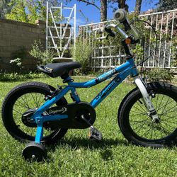 Kids 16 Inch Bike With Training Wheels
