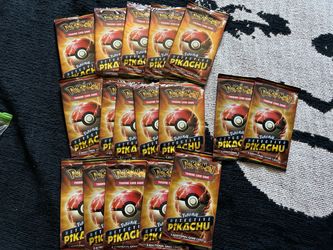 Pokémon detective pikachu movie promo packs
