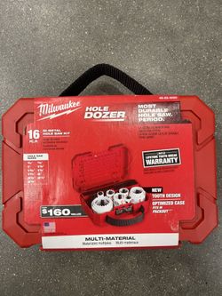 Hole Dozer  16 Pc Milwaukee 