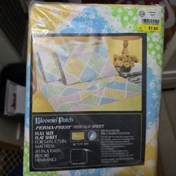 Vintage Bloomin Patch Flat Sheet 