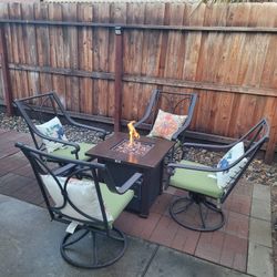 Fireplace Table Set
