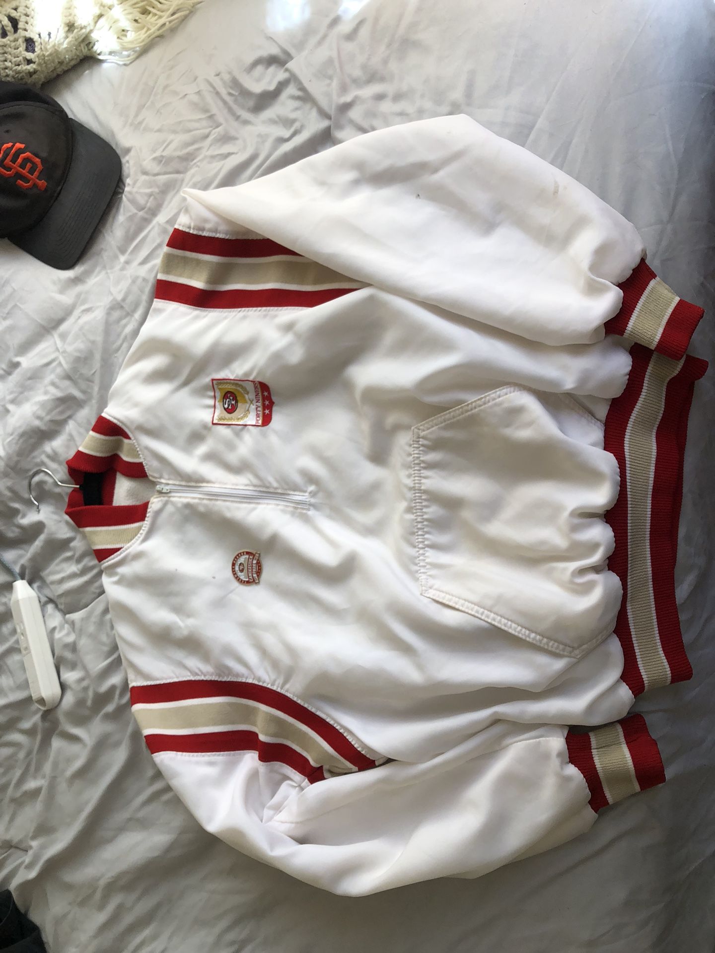80’s San Francisco Farewell Candlestick Jacket With Pin 1971 And The Last Year They Place 2013