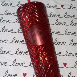 Starbucks Red Jeweled